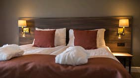 Kahden huoneen sviitti kahden hengen vuoteella Clarion Collection Hotel Uman -hotellissa, Uumajassa
