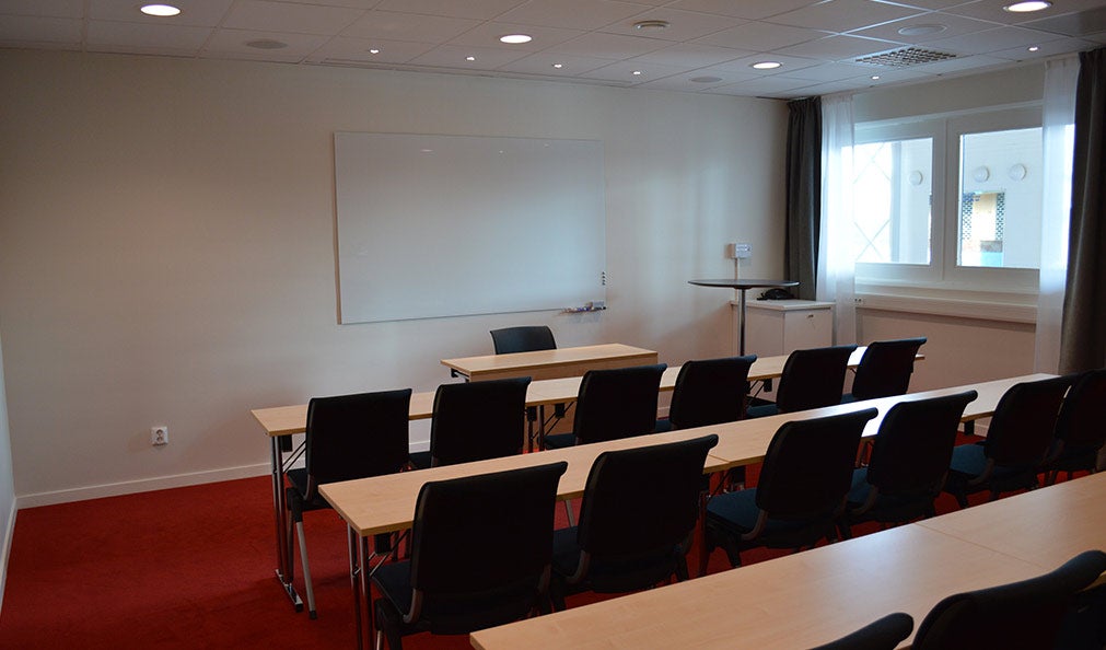 Karlavagnen-kokoushuone, jossa on tilaa 24 henkilölle, Borlängen Quality Hotel Galaxenissa
